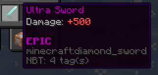 An item created with PowerItems